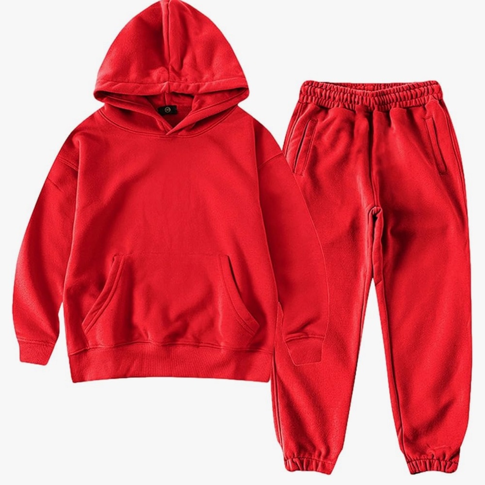 Red Sweat outfit